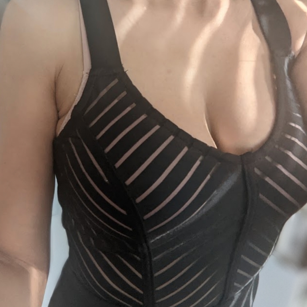 NWT- Sleeveless black jumpsuit